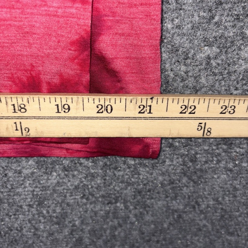 Lululemon Lab Mimic Shirt Mens L Pink Dragonfuit Wild Berry Tie Dye Wool Blend gallery
