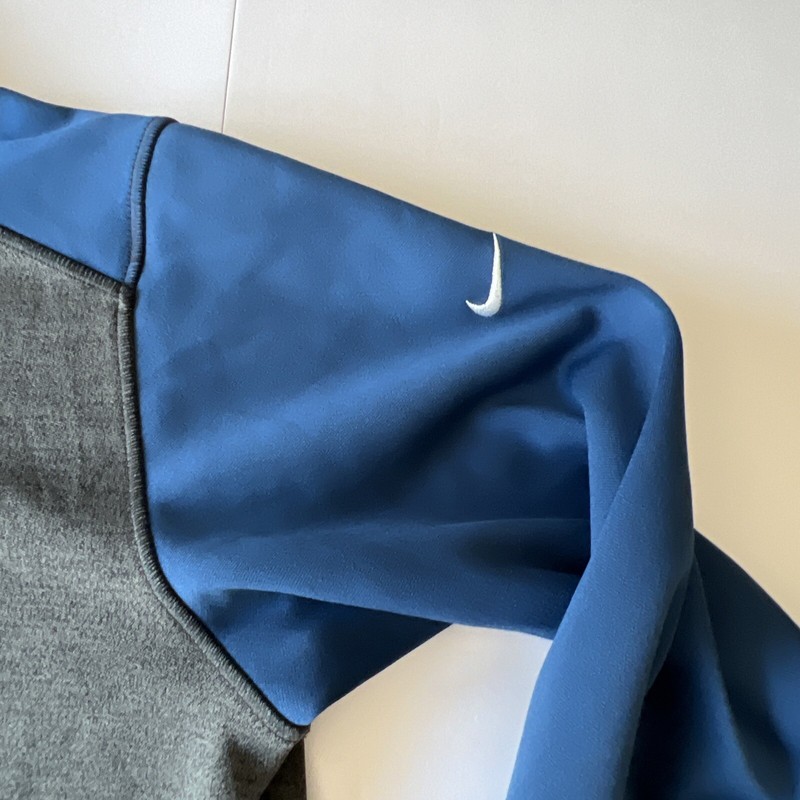 Nike Golf Tour Performance 1/4 Zip Pullover Men's XL Blue / Gray Dri-Fit - EUC gallery