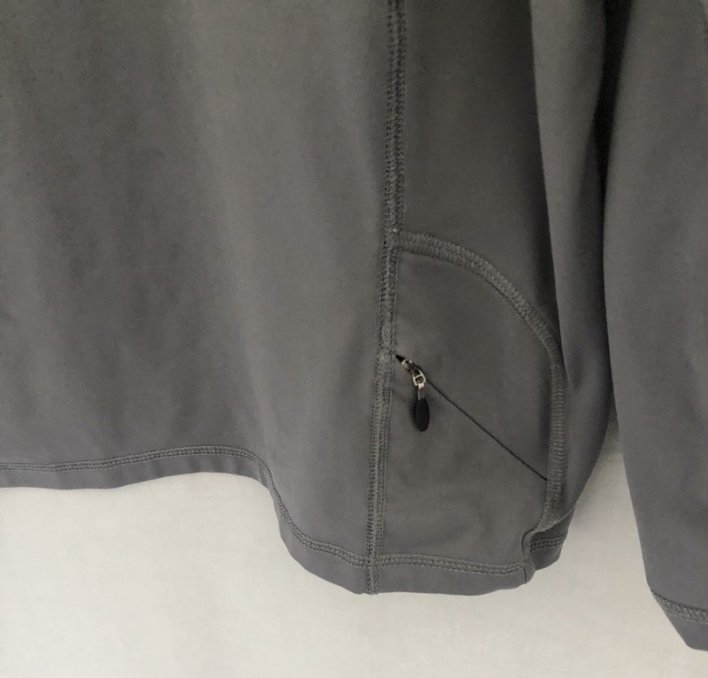 Mountain Hardwear Gray Pullover Top 1/4 Zip Men's Large gallery
