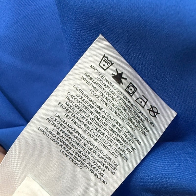 Nike Baseball Pullover Mens Small Blue Short Sleeve Snap Henley Training gallery