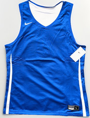 Nike Reversible Basketball Practice Dish Jersey Blue/White DN5212-494 • Men’s L