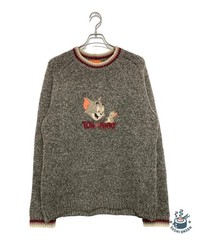 ICEBERG HISTORY × Tom and Jerry Italian-made wool-blend knit sweater Size: L Men