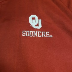 Oklahoma Sooners OU Quarter-Zip Jacket Red XL Extra Large