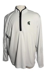 Michigan State Spartans Nike DRi FIT Mens 1/4 Zip 2XL Sports Fan