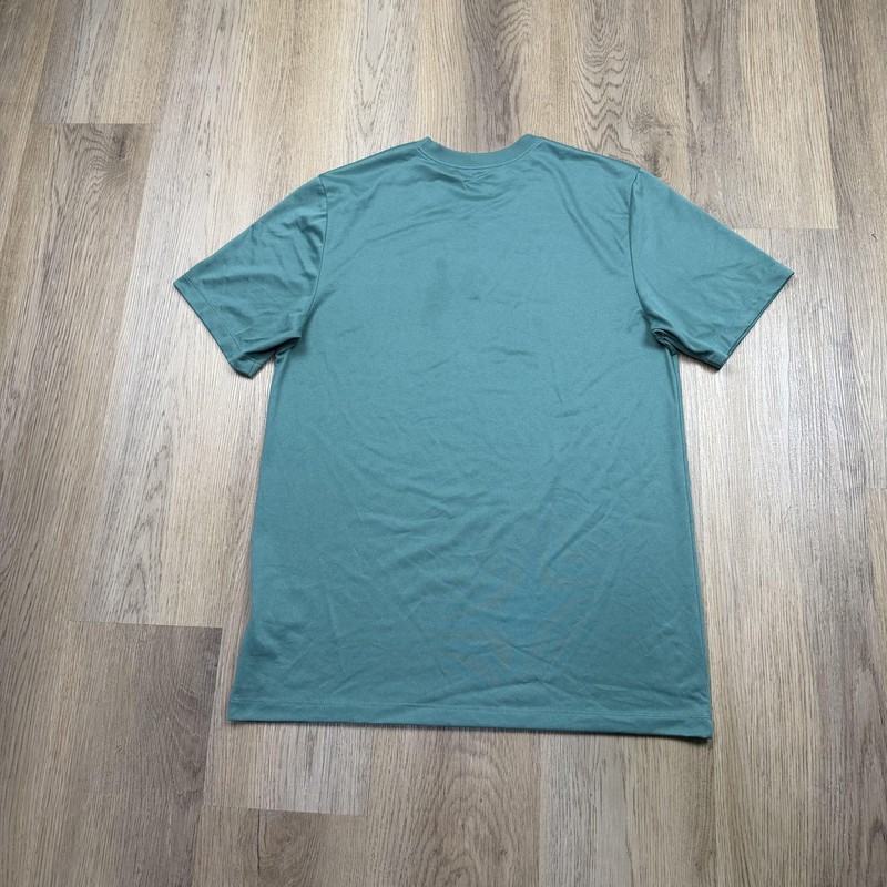 Nike Cross Training Shirt Mens Medium Green Dri-FIT Graphic Athletic Tee gallery
