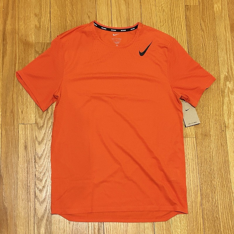 Nike Dri-FIT ADV AeroSwift Men’s Size M Light Crimson Running Racing Shirt gallery