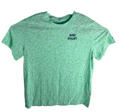 Nike Court Dri-Fit Slam Paris Tennis T-Shirt Mint Foam Men`s Size XL DD8587-379