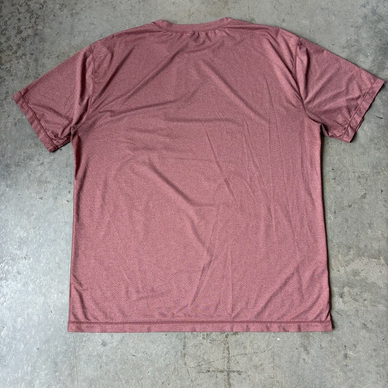 Vuori Tradewind Performance T Shirt Short Sleeve Red Pocket V109 Size XXL 2XL gallery