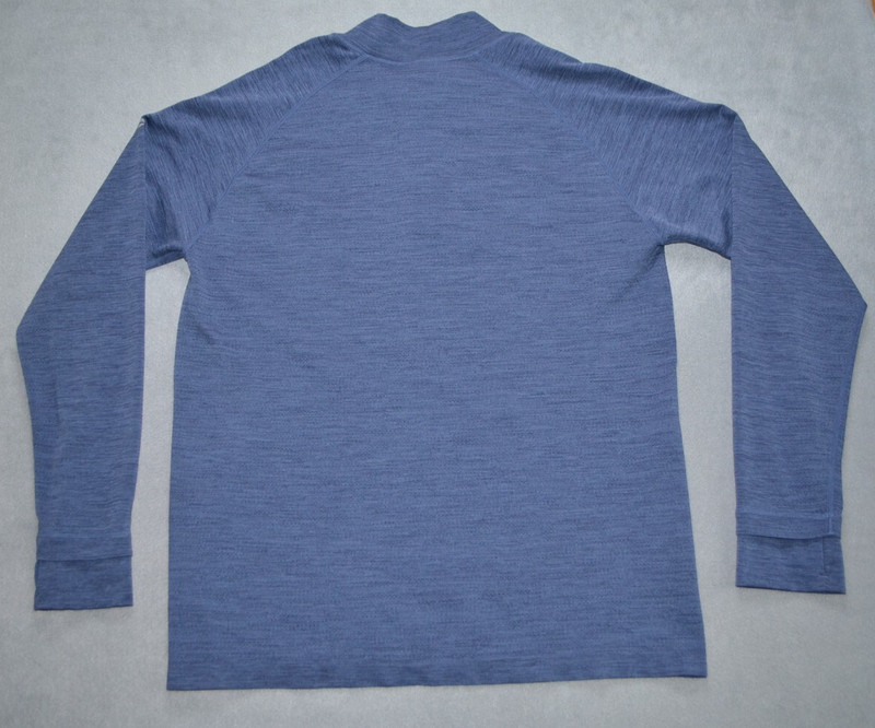 Fabletics Long Sleeve 1/4 Zip Running Shirt Workout Active Mens 2XL Thumbholes gallery