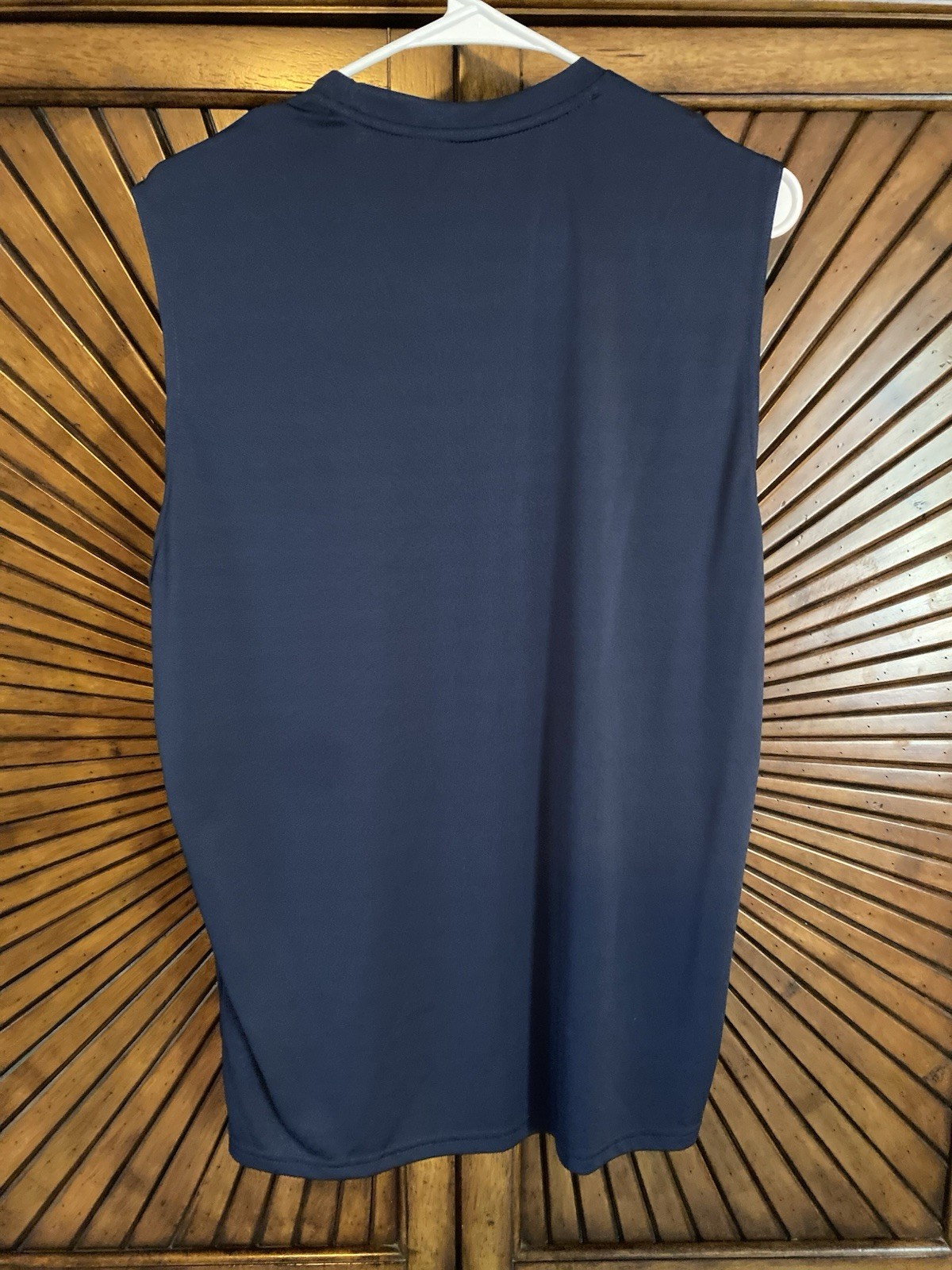 Nike Dri-FIT Swim Men's UPF 40+ Sleeveless Tank Top Blue Size M gallery