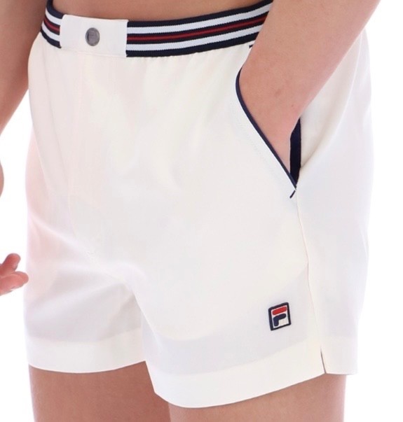 Fila Bjorn Borg Hightide Retro White (Gardenia) Tennis Shorts gallery