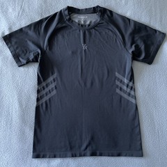 Youngla Shirt Mens Extra Large Compression Supervillain Black Gym Lifting Train
