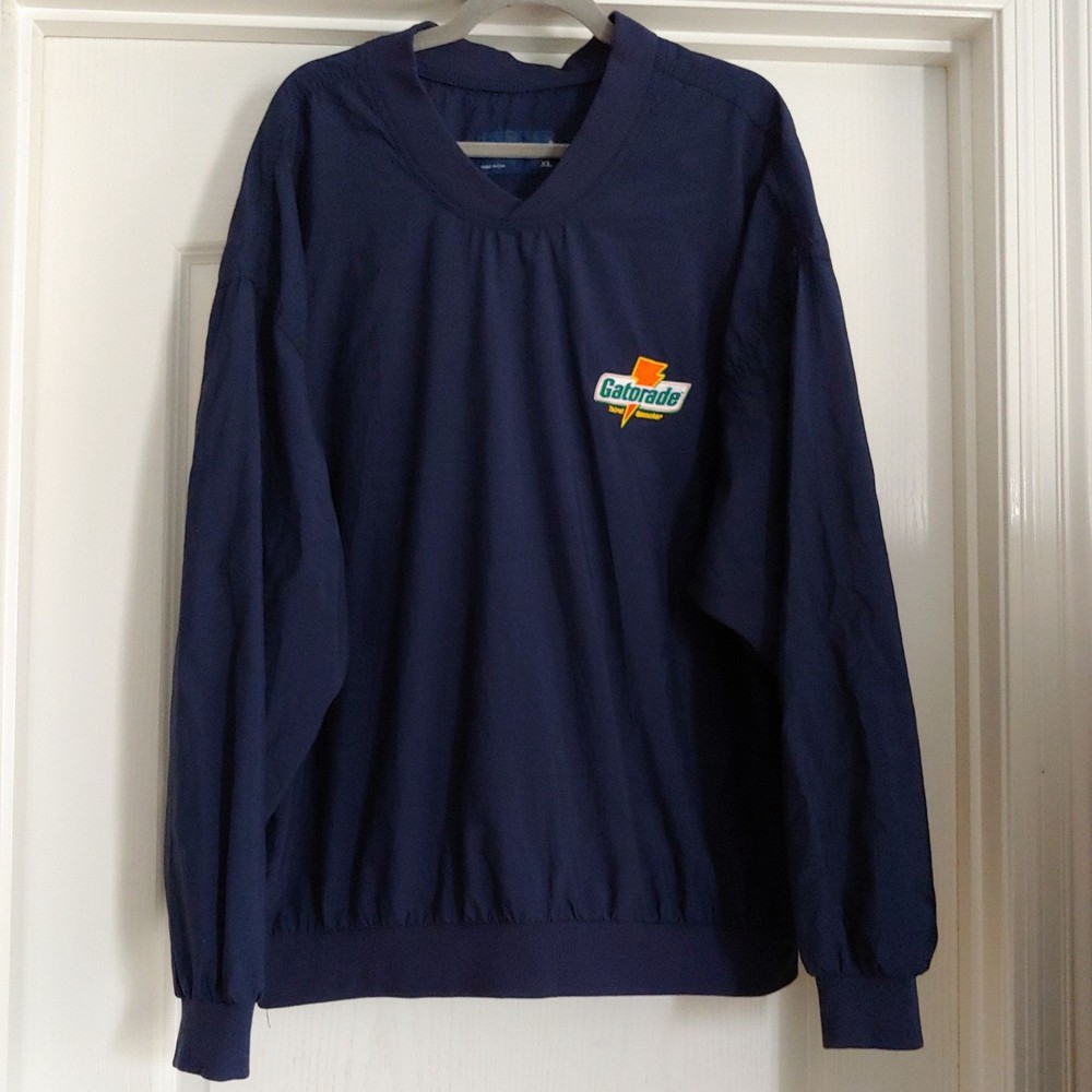 Gatorade Mens Nylon Pullover Swingster Golf Outerwear Shirt XL USA