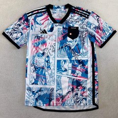 Adidas Japan Dragon Ball Z Vegeta Manga Soccer Jersey Mens Medium Slim Fit White