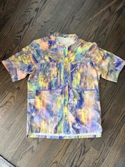 Lululemon Men’s Water-Repellent Hiking Short Sleeve Shirt Altered Nature Small