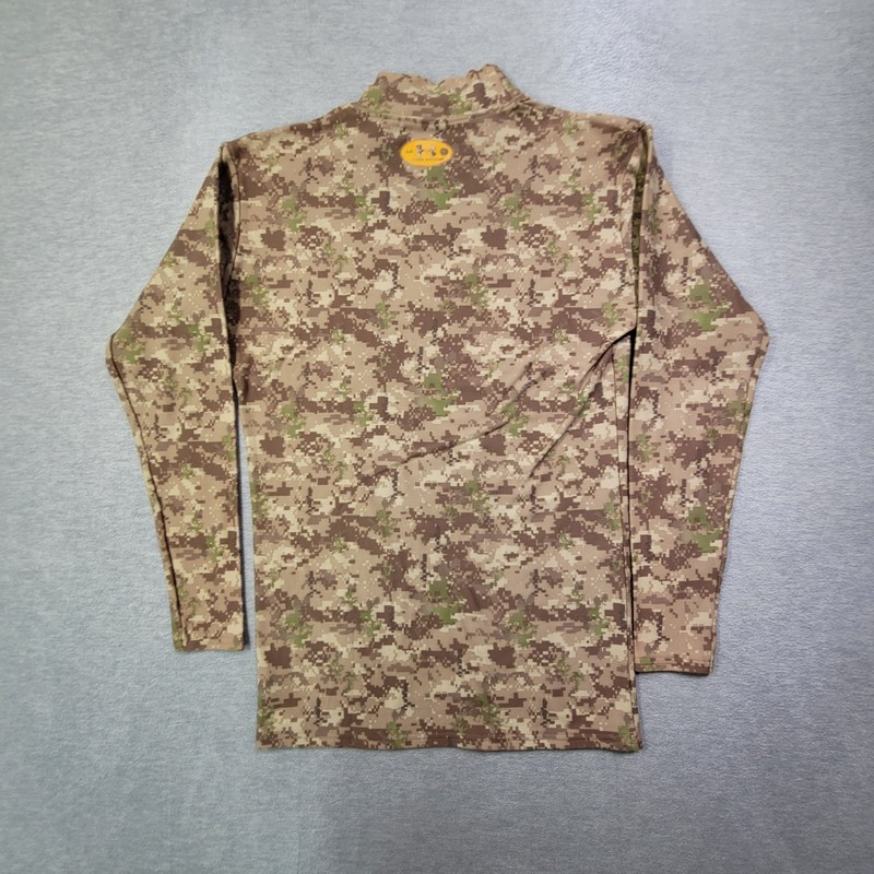 Under Armour Compression Shirt Mens Large Multicolor Camo Performance Logo gallery