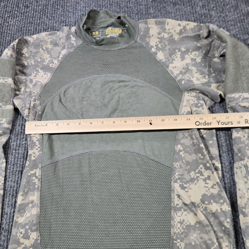 Massif Army Combat Shirt ACS Mens XS Gray Green UCP ACU Camo FR Long Sleeve gallery