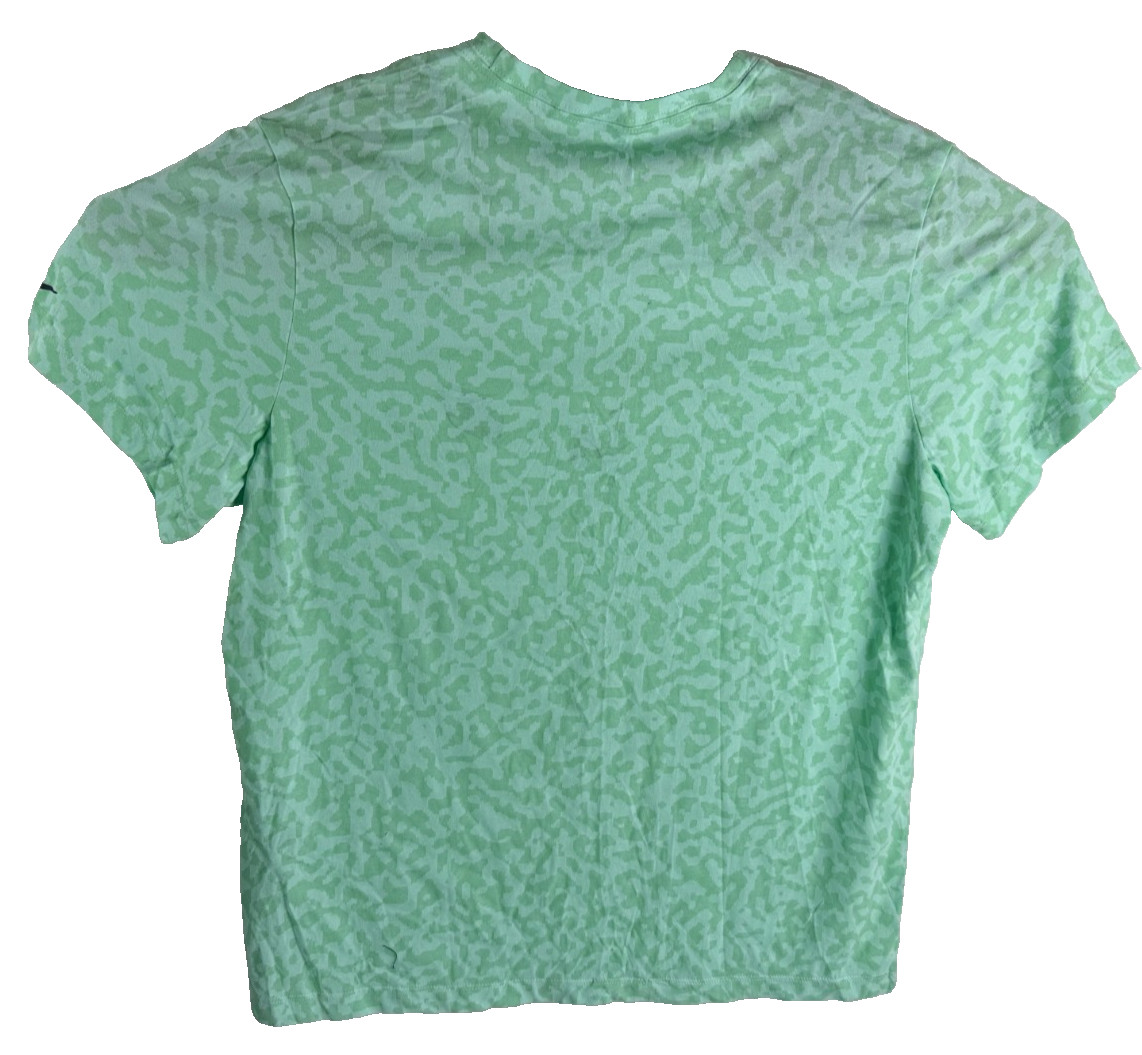 Nike Court Dri-Fit Slam Paris Tennis T-Shirt Mint Foam Men`s Size XL DD8587-379 gallery