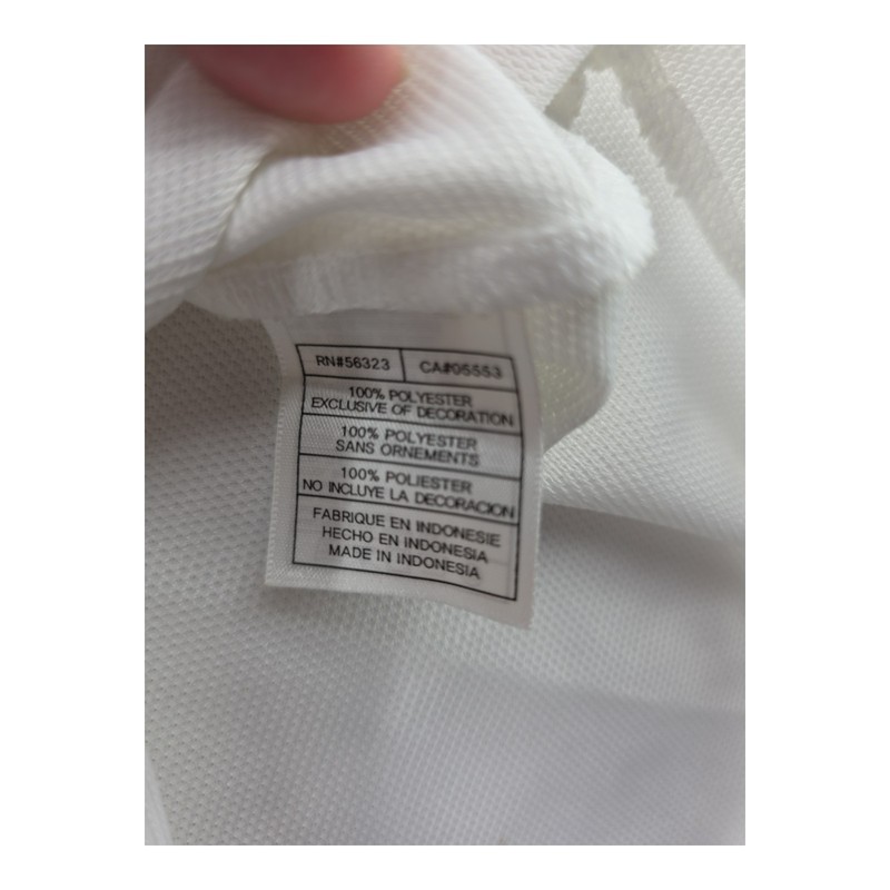 Nike Shirt Mens XL White Black Stripe Short Sleeve Athletic Tee Gray Tag gallery