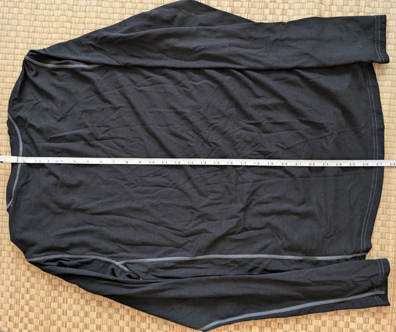 Backcountry Merino Wool Base layer Black Men's Size Medium gallery