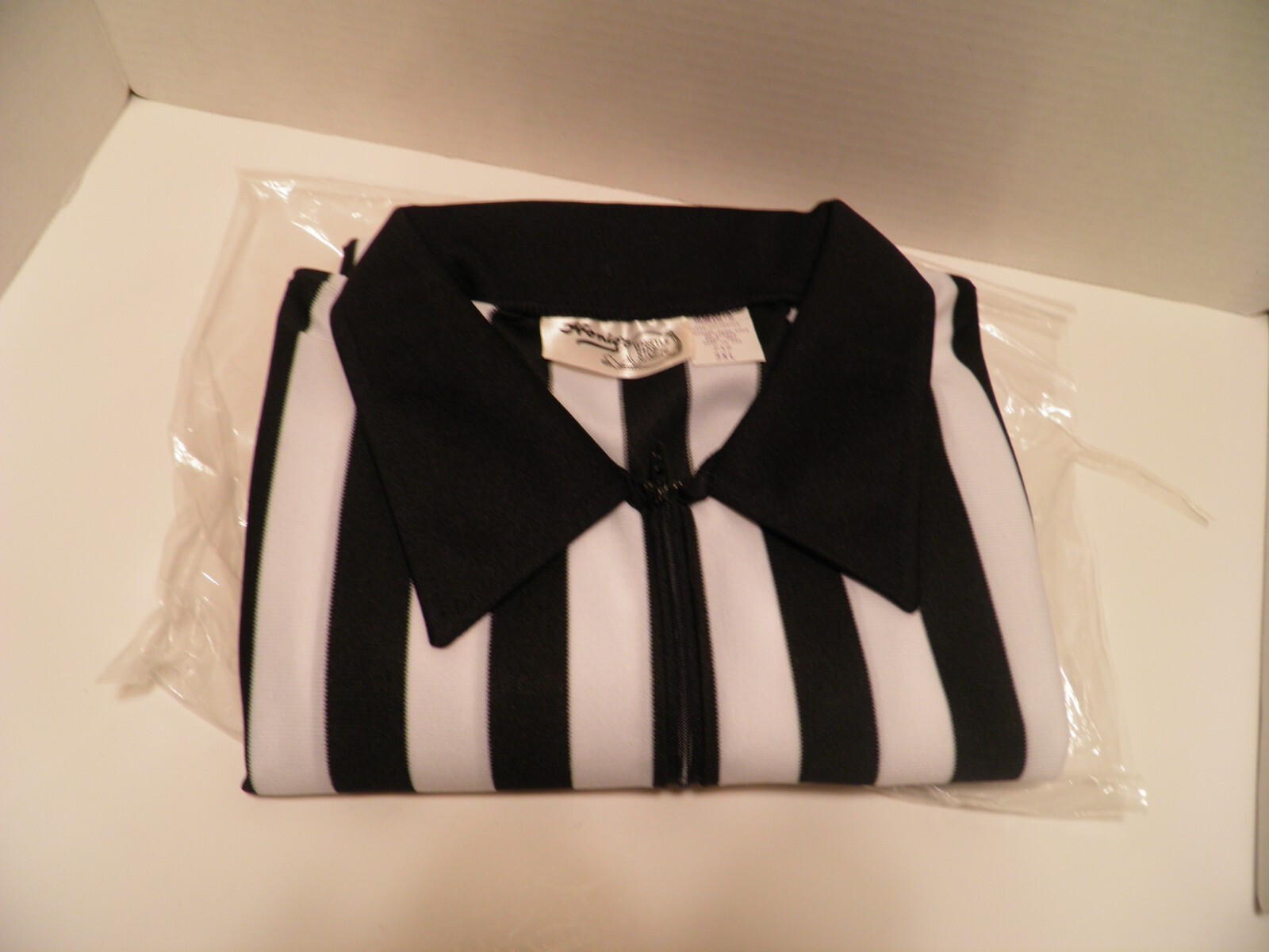 Honig's Whistle Stop Referee Wear Shirt Long Sleeve 1/4 Zip Side Slits 3XL NIP gallery