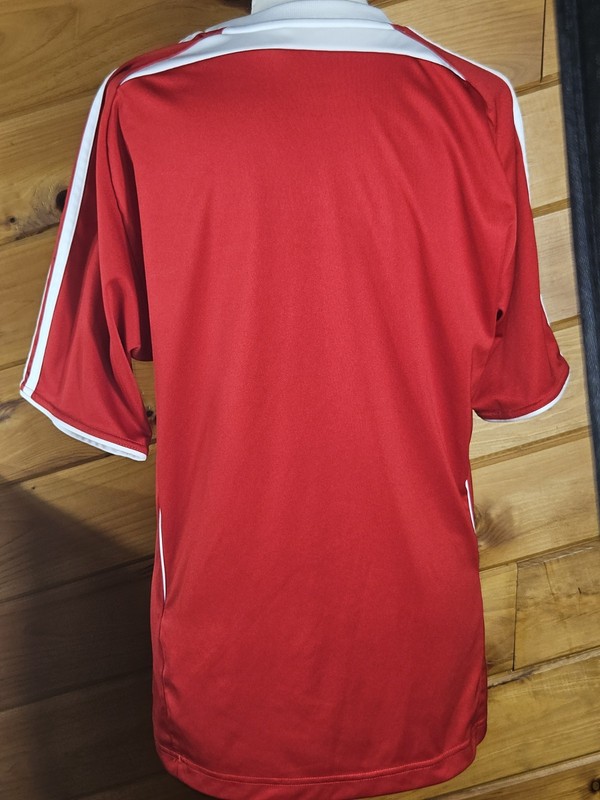 Adidas Soccer Jersey Red Adult Crew Neck Short Sleeve gallery