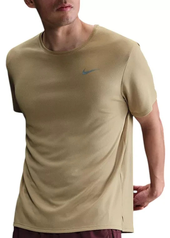NIKE MENS DRI-FIT UV MILER RUNNING SHIRT PARACHUTE BEIGE SZ XL NWT $37 gallery