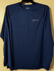 NWT BALEAF Men’s Sun Protection Shirt UPF 50+ Long Sleeve Reflective Name Size L
