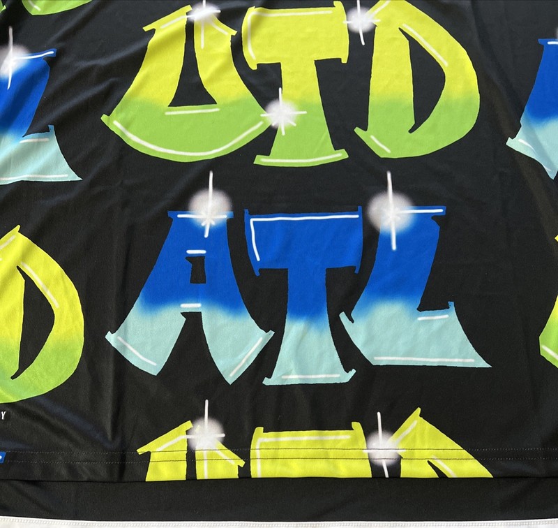 Fan Jersey 2023 Third Jersey Atlanta with Graffiti Design Size XL NWT gallery