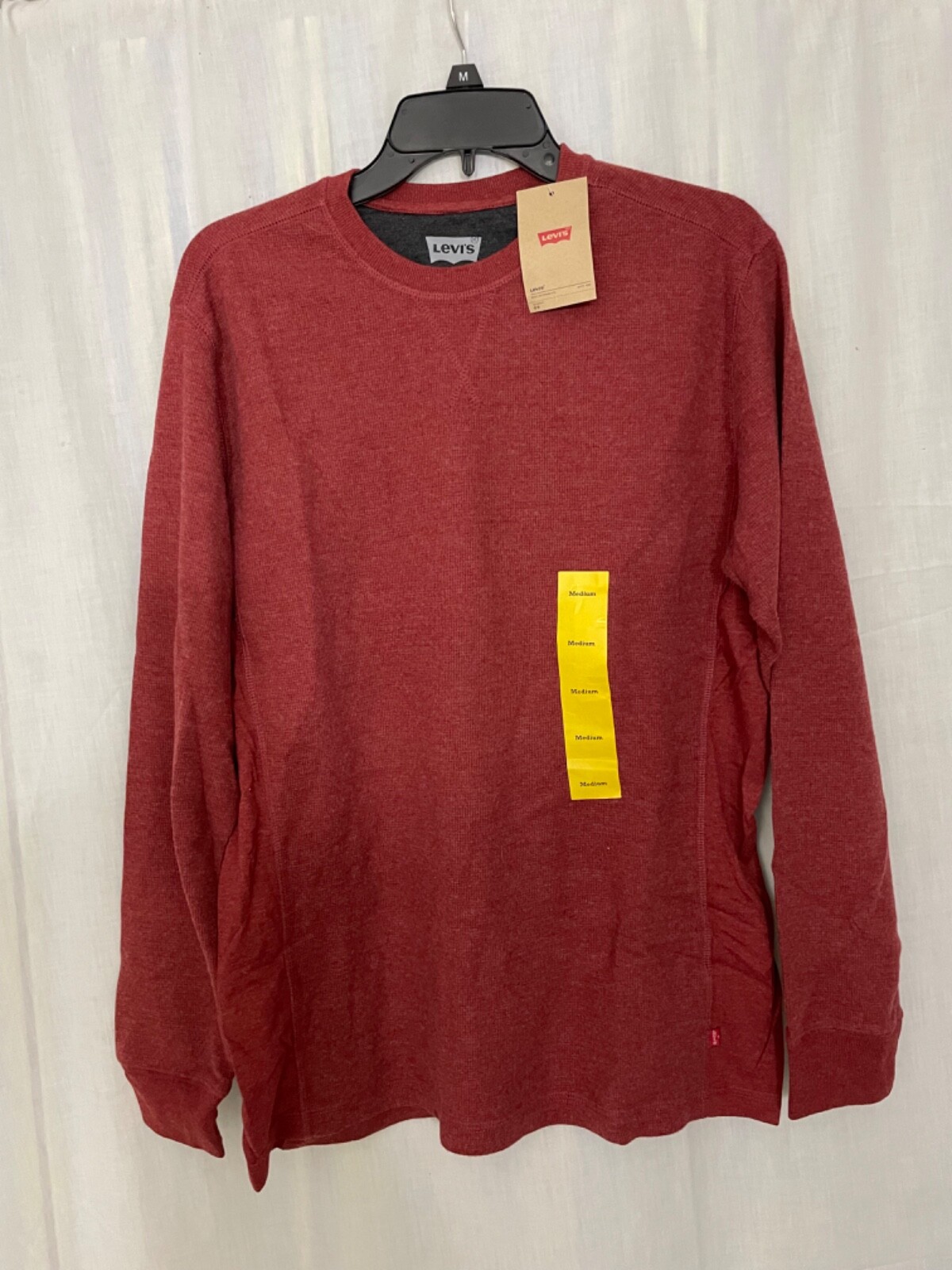 Levi’s Fine Waffle Pullover Men’s M gallery