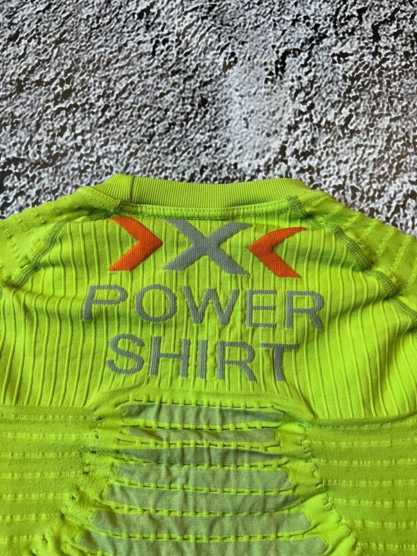 X-Bionic Power Shirt Compression Base Layer Running Cycling Shirt Men Size M gallery