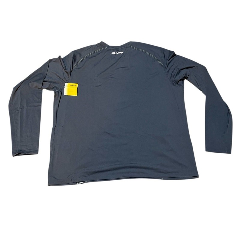 Ski-Doo Men's Long Sleeve Performance Moisture Wicking UV Quick Dry T Shirt 3XL gallery