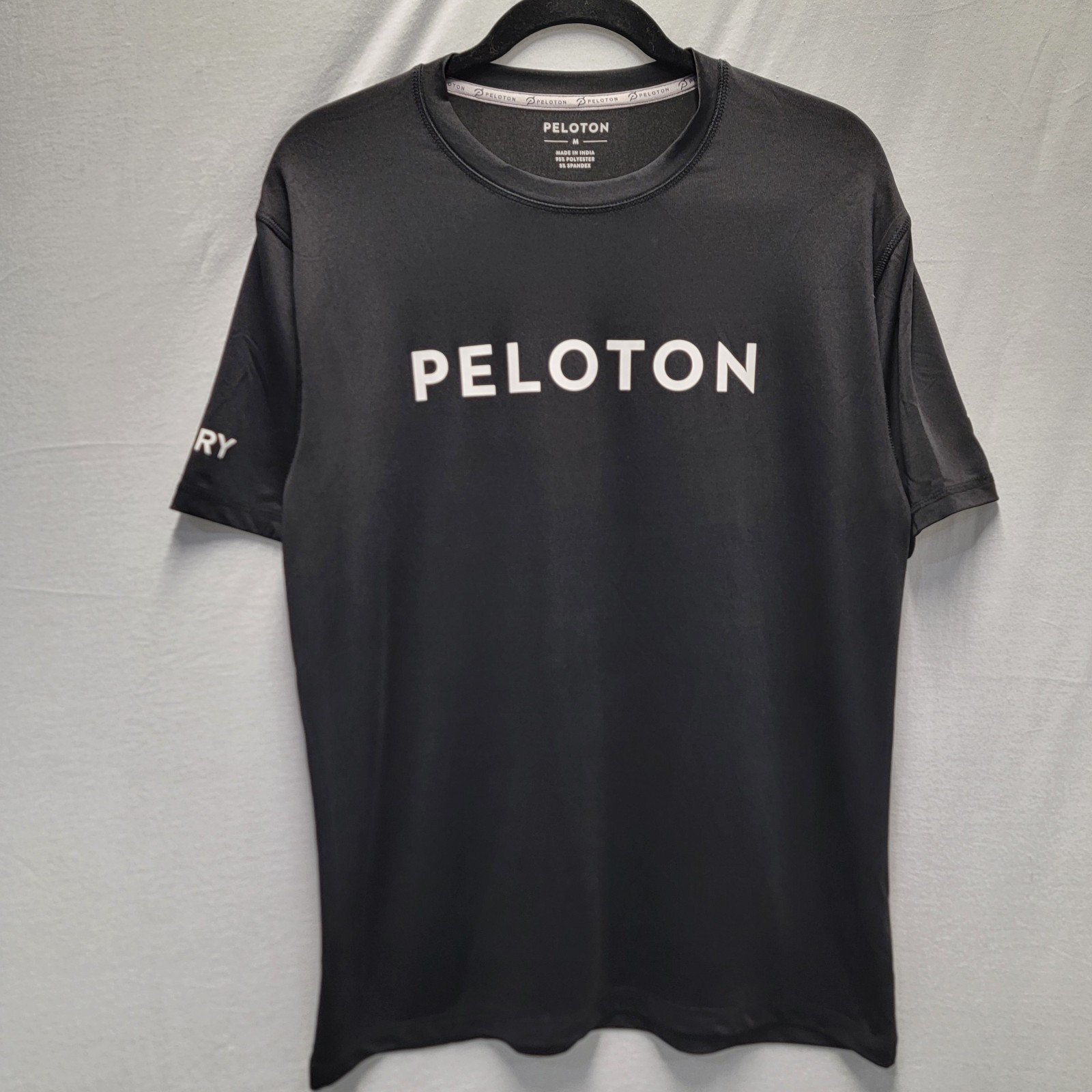 Peloton Men Shirt Medium 100 Ride Century Field Ops Quick Dry Athleisure gallery