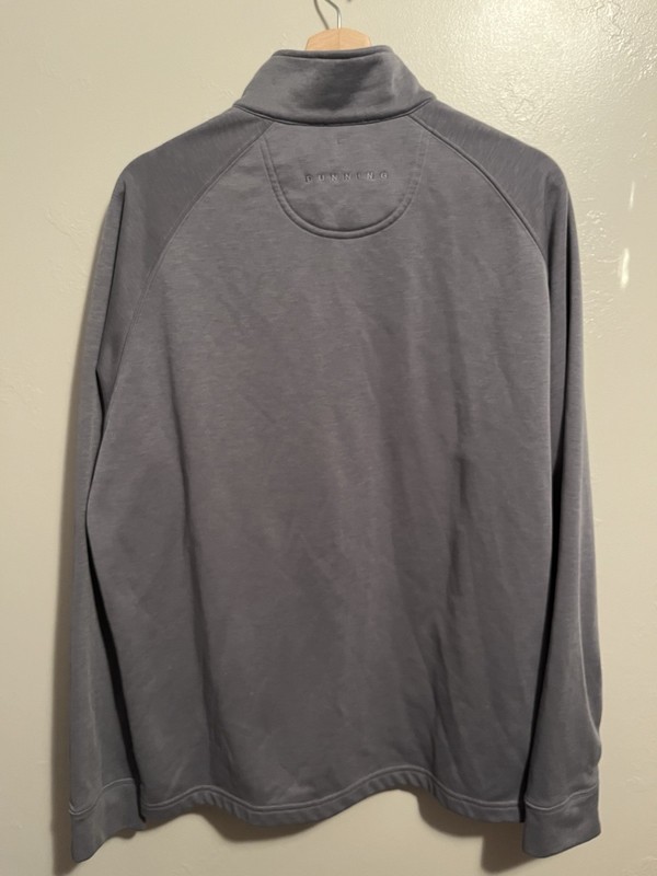 Dunning Stein Full Zip Fleece Golf Jacket Gray XL Embroidered Long Sleeve gallery