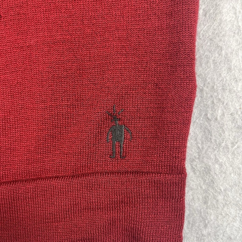 Smartwool Merino Wool Sweater Base Layer Shirt Mens XXL Red Long Sleeve gallery