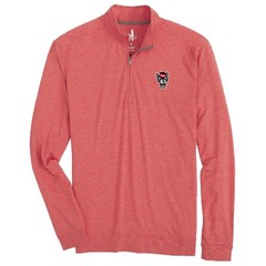 Johnnie-O Men’s (Medium) Vaughn Red NC State Wolfpack 1/4 Zip Pullover $128 MSRP