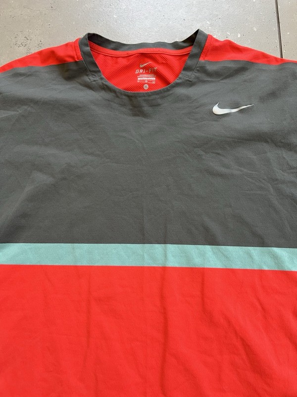 Nike Premier Rafael Nadal 2014 Australian Open Rafa Crew Light Crismon Shirt XL gallery