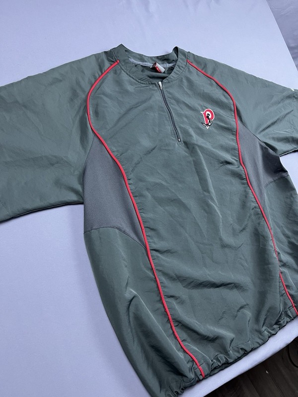 Nike Team Quarter Zip Pullover Jacket Men's Size XL Pirate Logo gallery