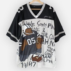 Platinum Fubu Fat Albert Football Jersey SIZE READ*