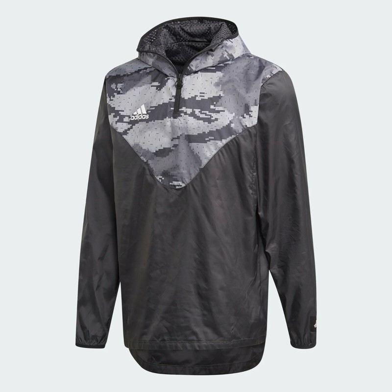 ✔️ adidas Soccer Tango ADV Windbreaker Black Camo Small 🚀 SAME DAY SHIPPING 🚀 gallery