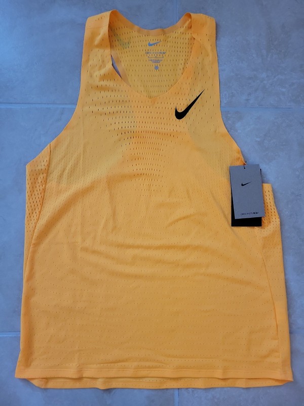 Nike DRI-FIT ADV Aeroswift Pro Elite Running Singlet Men's M $95 NWT FN4231-845 gallery