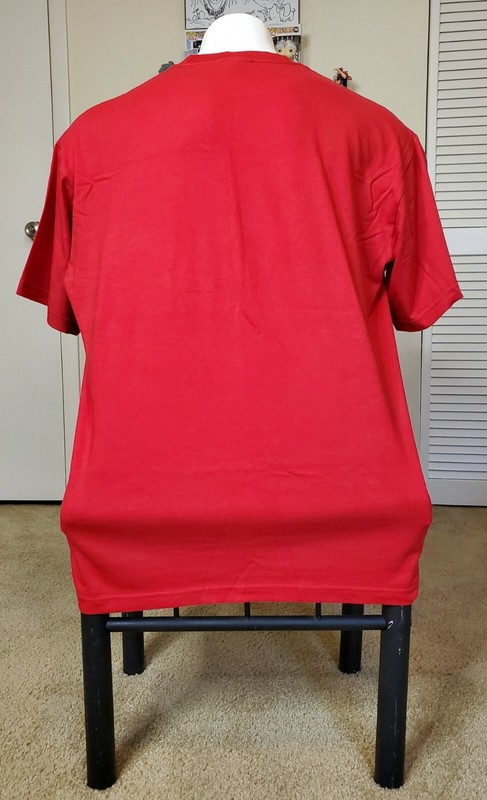 Vintage Men's The North Face Faded Graphic Half Dome Logo Red Shirt Size XL gallery
