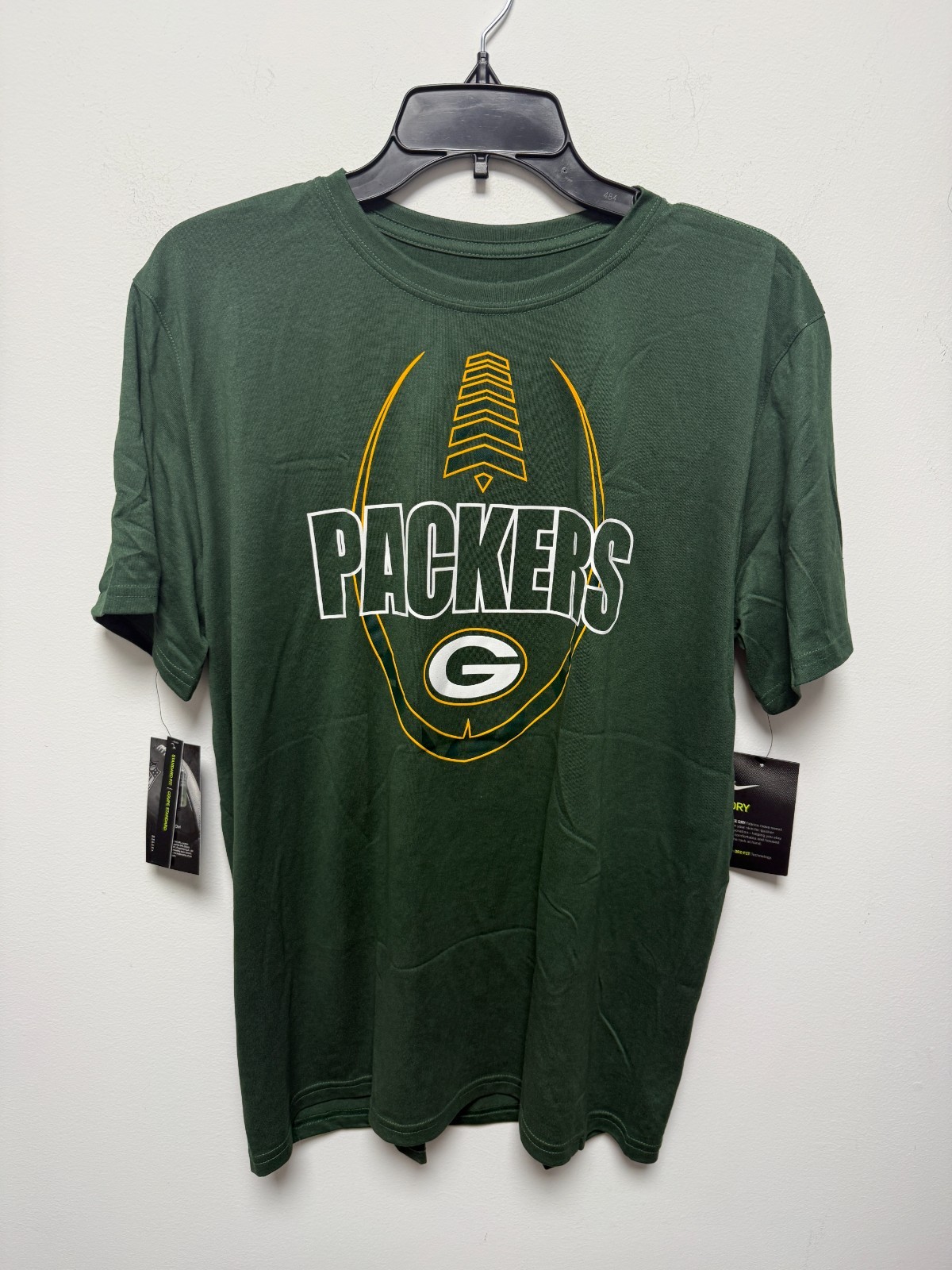 Nike Green Bay Packers NFL Dri-Fit T-Shirt Men's Short Sleeve Size M/L gallery