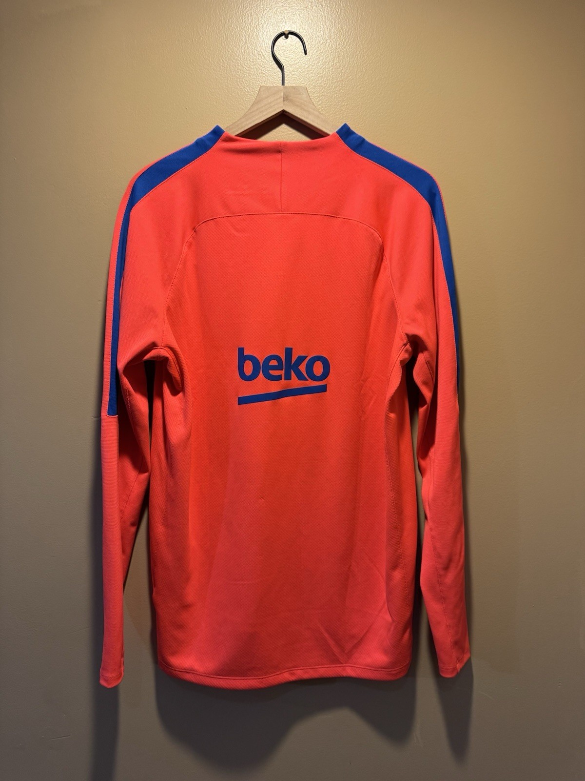 BARCELONA SPAIN 2016 2017 TRAINING TOP DRILL TOP NIKE 1/4 ZIP FOOTBALL LONG gallery