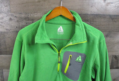 Eddie Bauer First Ascent Pullover Mens Medium Fleece Half Zip Outdoors Hiking