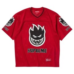 844547 Supreme x Spitfire Football Jersey Red