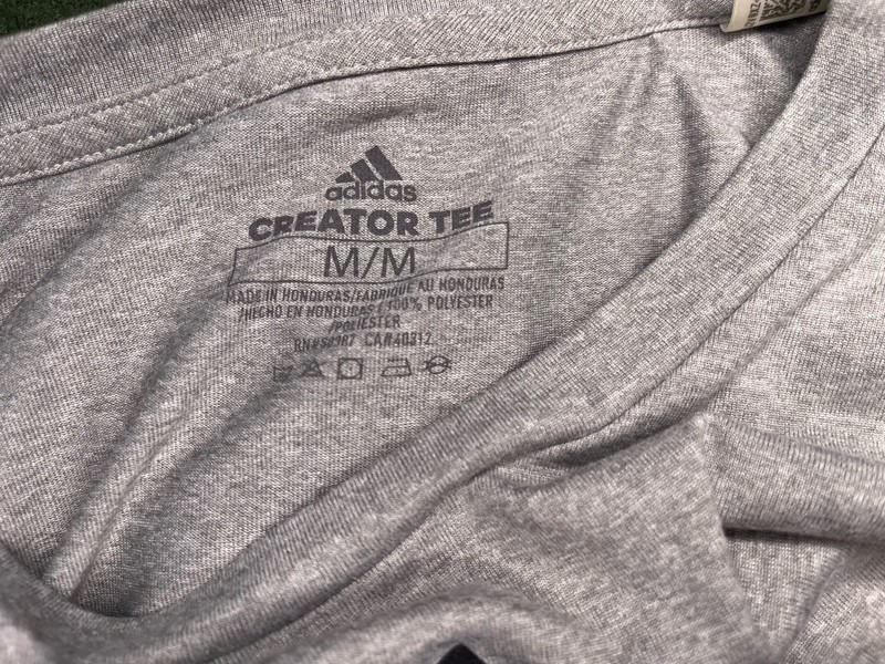 adidas Creator Tee AEROREADY Gray Long Sleeve Men's M Lightweight Polyester gallery