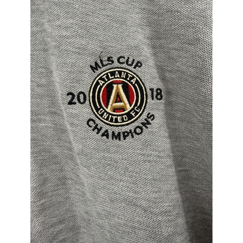 Vineyard Vines Men's Gray MLS Cup 2018 Atlanta United FC Champions Quarter Zip gallery