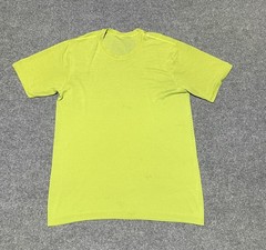 Lululemon Metal Vent Tech Tee 2.0 Men’s Neon Yellow Activewear Shirt Size M