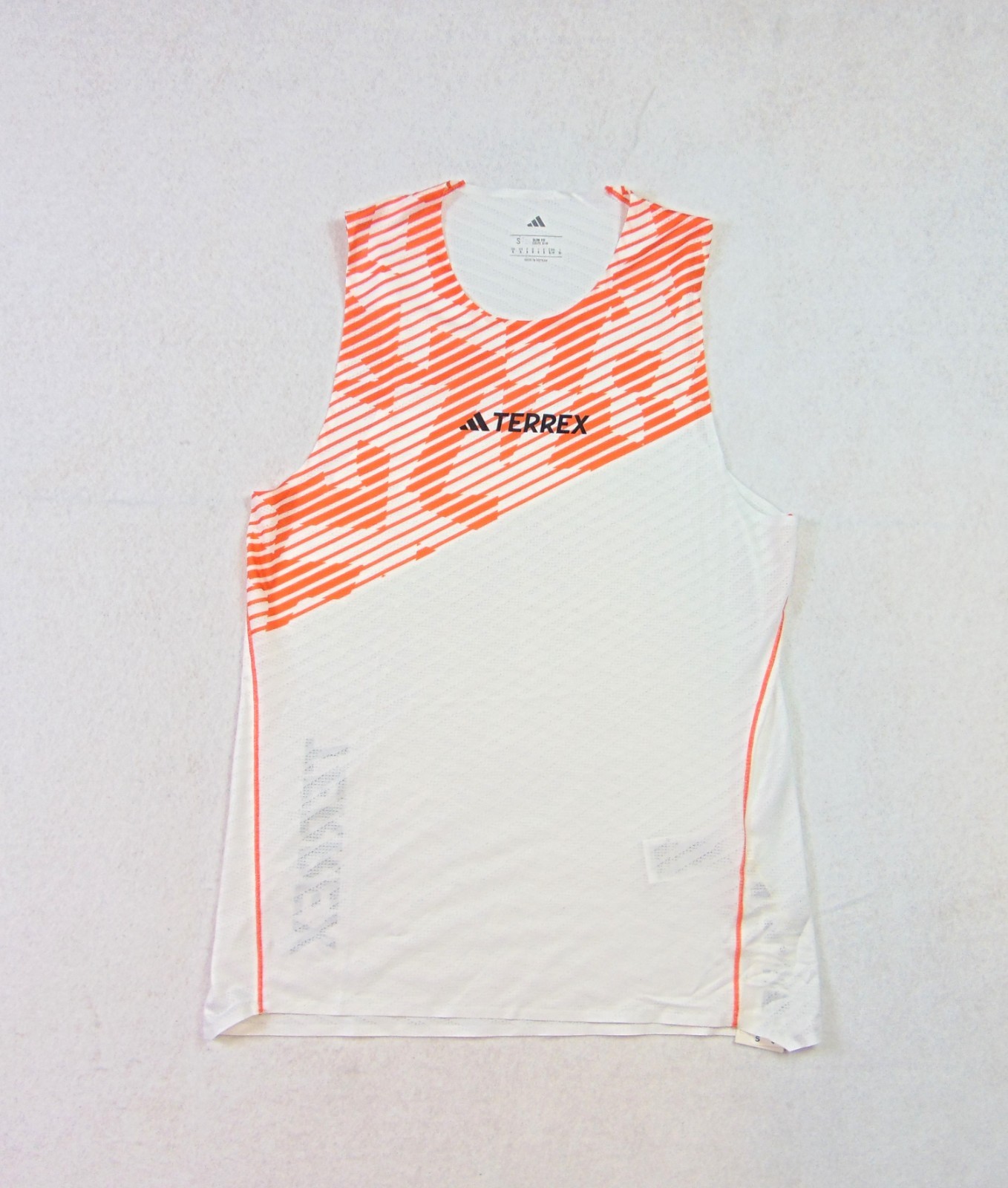 Adidas Terrex Pro Techrock White Training Singlet Tank Top Sz S NEW JX2831 RARE gallery